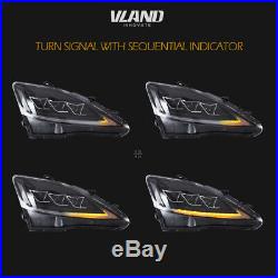 LED Headlights For 2006-2012 Lexus IS 250 350 ISF LED Projector Headlights