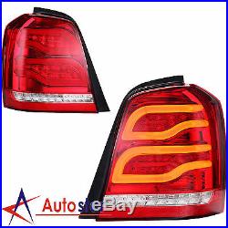 LED Headlights & Tail Lights & Grille Set For 2001-2007 Toyota Highlander Kluger