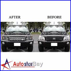 LED Headlights & Tail Lights & Grille Set For 2001-2007 Toyota Highlander Kluger