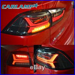 LED Headlights + Tail Lights Smoked For Mitsubishi Lancer EVO X 08-17