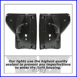 LED Light Tube Style Tail Lights Brake Lamps For Toyota Tundra 2007-2013