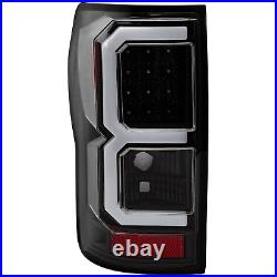 LED Light Tube Style Tail Lights Brake Lamps For Toyota Tundra 2007-2013