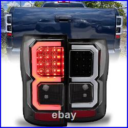 LED Light Tube Style Tail Lights Brake Lamps For Toyota Tundra 2007-2013