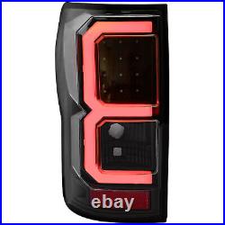 LED Light Tube Style Tail Lights Brake Lamps For Toyota Tundra 2007-2013