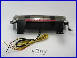 LED REAR 4th BRAKE TAIL BACK UP REVERSE LIGHT SMOKED for 2015-2020 FORD MUSTANG