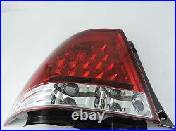 LED RED CLEAR Tail Lights+Rear Trunk Led Lights For LEXUS IS200 IS300 98-05