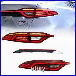 LED Red Tail Lights & Middle Lamp For Toyota Corolla 2020 2021 Assembly