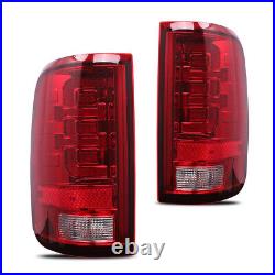 LED Sequentail Tail Lights For 2004-2008 Ford F150 F-150 Styleside Left+Right