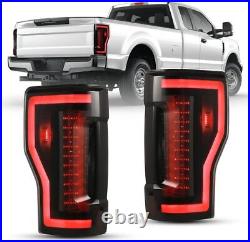 LED Sequential Signal Tail Lights For 2017-2019 Ford F250 F350 F450 Super Duty