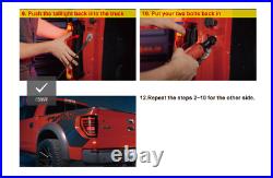 LED Sequential Tail Lights Clear Driving Lamps For 2009 2010-2013 2014 Ford F150