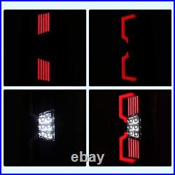 LED Sequential Tail Lights For 14-18 Chevy Silverado 1500 2500 HD 3500HD Smoke