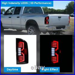 LED Sequential Tail Lights For 2002-06 Dodge Ram 1500 03-06 Dodge Ram 2500 3500