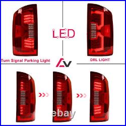 LED Sequential Tail Lights For 2003-2006 Dodge Ram 1500 2500 Signal Brake Lamps