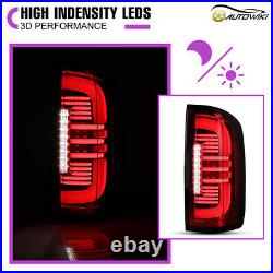 LED Sequential Tail Lights For 2015-2022 Chevy Colorado Red Signal Brake Lamps