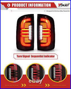 LED Sequential Tail Lights For 2015-2022 Chevy Colorado Turn Signal Brake Lamps