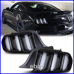 LED Sequential Tail Lights For 2015-2022 Ford Mustang Euro Style Brake Lamps
