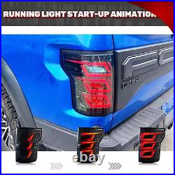 LED Sequential Tail Lights For Ford F-150 F150 Raptor 2015-2020 Rear Lamps