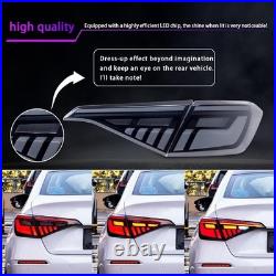 LED Sequential Tail Lights For Honda Civic 11th Gen 2022-2024 Sedan Rear Lamps