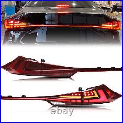 LED Sequential Tail Lights For Lexus IS300 IS350 IS200t 2013-2019 Red Lamps