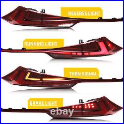 LED Sequential Tail Lights For Lexus IS300 IS350 IS200t 2013-2019 Red Lamps