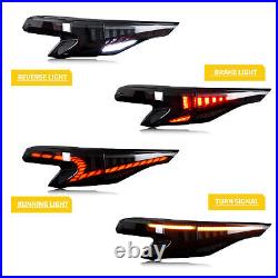 LED Sequential Tail Lights & Trunk lamp for Toyota Sienna 2021-2024 Rear Lamps