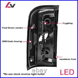 LED Sequential Tail Lights for 2014-18 Chevy Silverado 1500 2500HD 3500HD Lamps