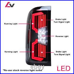 LED Sequential Tail Lights for 2014-18 Chevy Silverado 1500 2500HD 3500HD Lamps