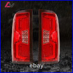 LED Sequential Tail Lights for 2014-2018 Chevy Silverado 1500 2500 HD Brake Lamp