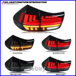 LED Sequential Tail Lights for Lexus RX330 RX350 RX400h 2004-2009 Rear Lamps