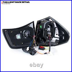 LED Sequential Tail Lights for Lexus RX330 RX350 RX400h 2004-2009 Rear Lamps