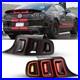 LED Sequential Tube Tail Lights For 2010-2014 Ford Mustang Brake Lamps Red Pair