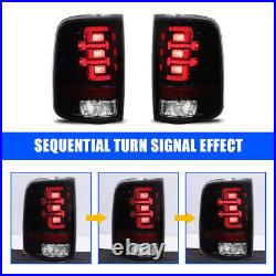 LED Sequential for 2004-2008 Ford F-150 Styleside Tail Lights Brake Rear Lamps