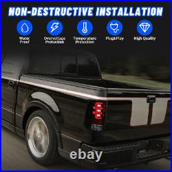 LED Sequential for 2004-2008 Ford F-150 Styleside Tail Lights Brake Rear Lamps