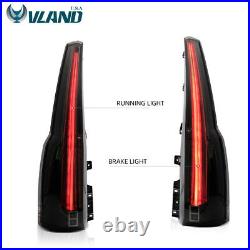 LED Smoked Tail Lights For 2015-2020 Chevrolet Tahoe Suburban Escalade Style