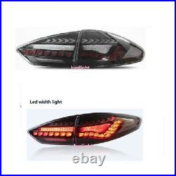 LED Smoked Tail Lights For 2019-2020 Ford Fusion Rear Lamps Assembly Left+Right