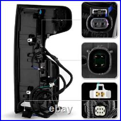 LED Smoked Tail Lights For 2019 20-2023 Chevy Silverado 1500 Incandescent Rear