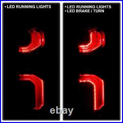 LED Smoked Tail Lights For 2019 20-2023 Chevy Silverado 1500 Incandescent Rear