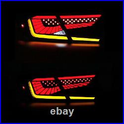 LED Smoked Tail Lights For Honda Accord 2018-2020 withStart-Up Animation Rear Lamp