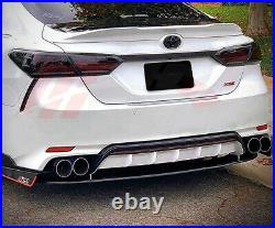 LED Smoked and Red Tail Lights For Toyota Camry 2019- 2021 Rear Lamps