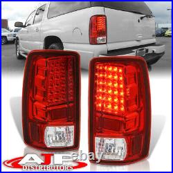 LED Stop Brake Tail Lights Lamps Red For 2000-2006 Chevy Suburban Tahoe Yukon