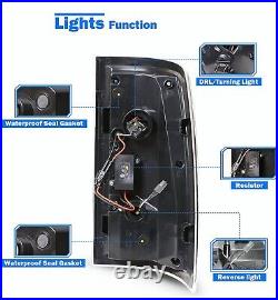 LED Tail Light Assembly for Dodge Ram 1500 2500 2009-2018 Sequential Rear Lamps