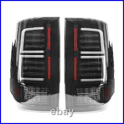 LED Tail Light Assembly for Dodge Ram 1500 2500 2009-2018 Sequential Rear Lamps
