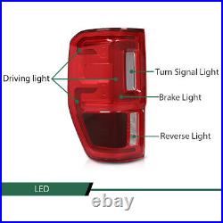 LED Tail Light Fit For 2019-2023 Ford Ranger with Blind Spot Brake Lamp Left