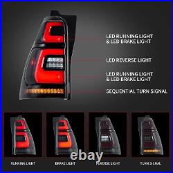LED Tail Light Left&Right Sequential Animation For Toyota 4Runner 2003 2004-2009