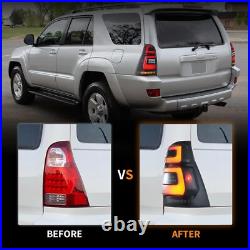 LED Tail Light Left&Right Sequential Animation For Toyota 4Runner 2003 2004-2009