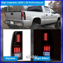 LED Tail Light for 1999-2006 Chevy Silverado 99-2002 GMC Sierra 1500 2500 Smoked