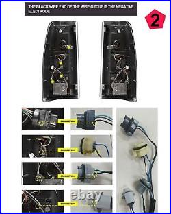 LED Tail Light for 1999-2006 Chevy Silverado 99-2002 GMC Sierra 1500 2500 Smoked