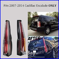 LED Tail Lights 2007-2014 For Cadillac Escalade Tail Light Rear Lamp Assembly