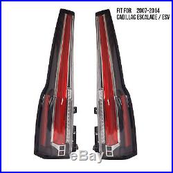 LED Tail Lights Assembly For 2007-2014 Cadillac Escalade ESV Rear Lamp LED Light