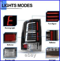 LED Tail Lights Assembly For 2009-2018 Dodge Ram 1500 2500 3500 Replacement Lamp